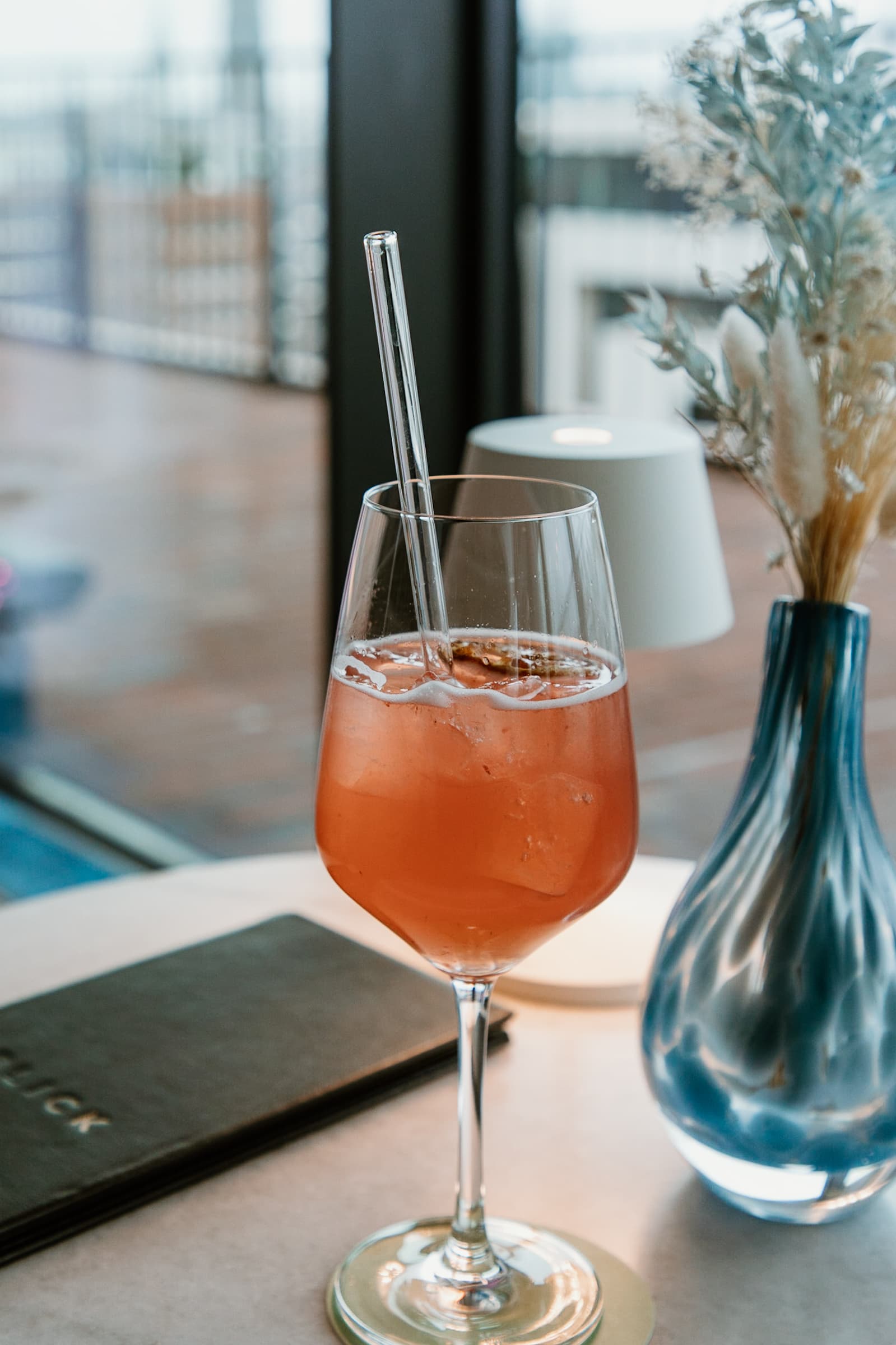 Elphi Spritz in der Blick Bar in Hamburg