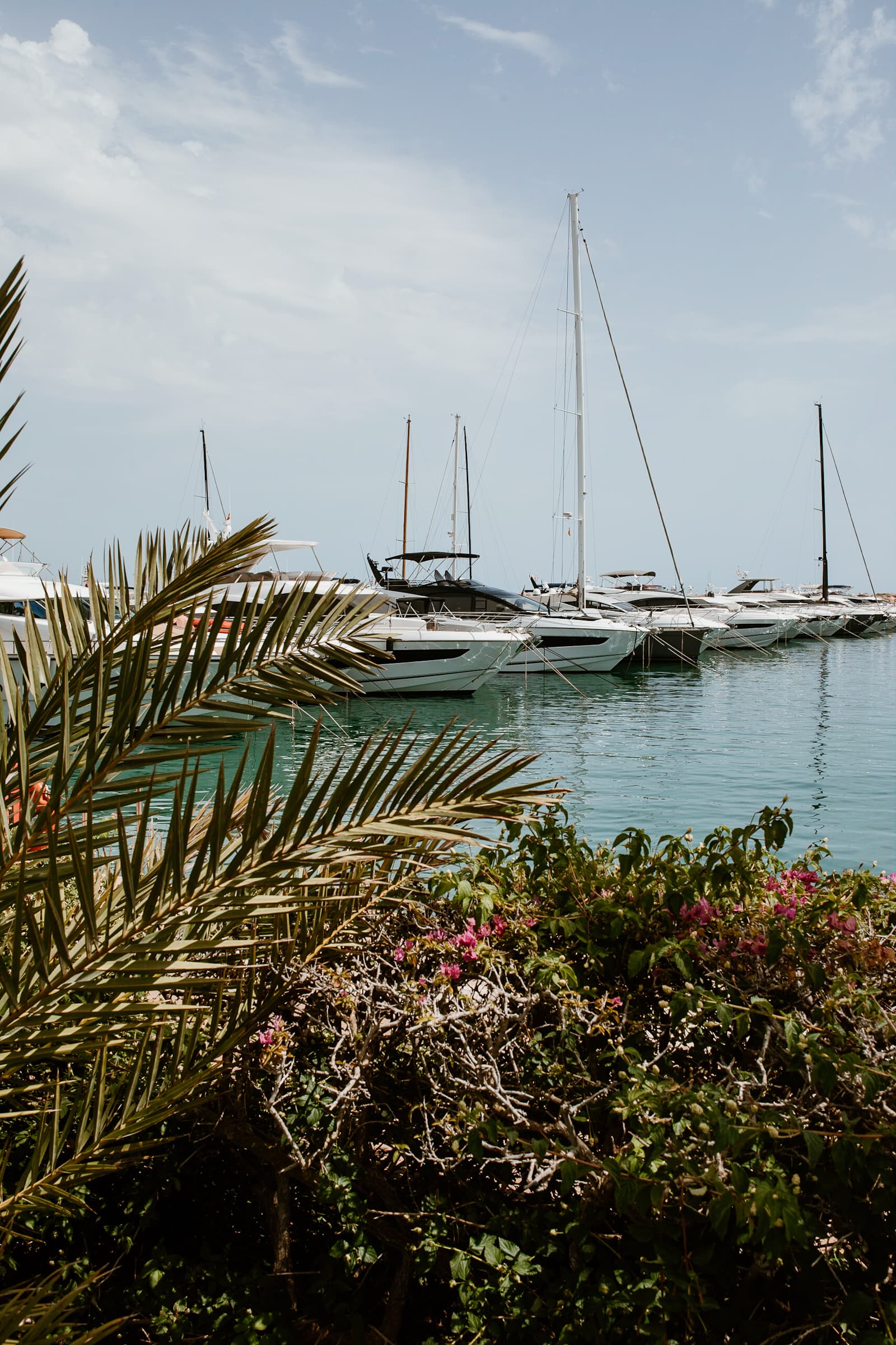 Boote im Yachthafen von Puerto Portals