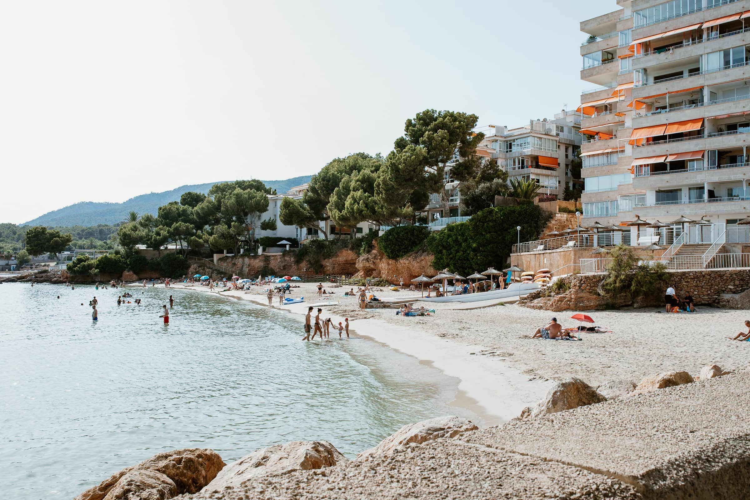 Platja de Punta Portals in Portals Nous Mallorca