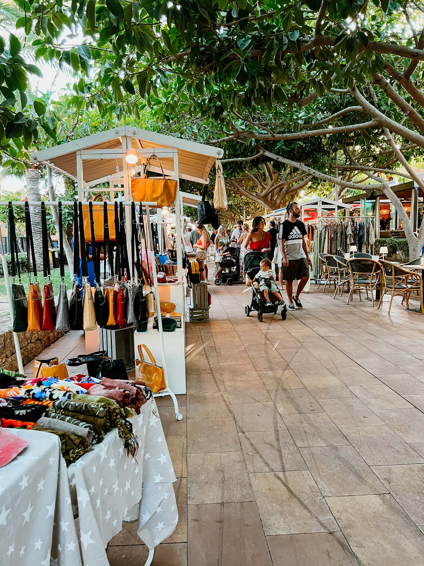 The Sunset Market in Puerto Portals Mallorca