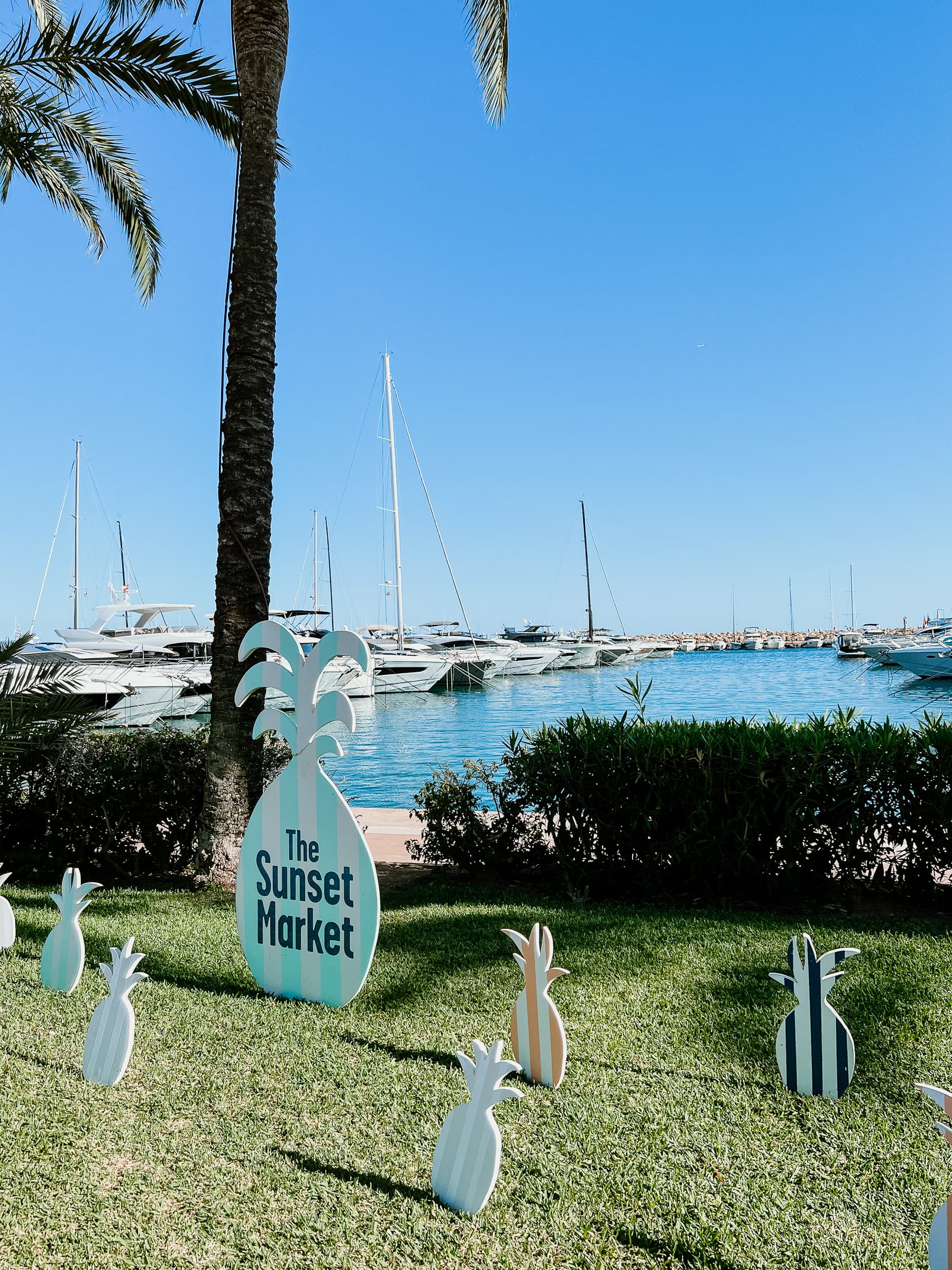 The Sunset Market in Puerto Portals Mallorca
