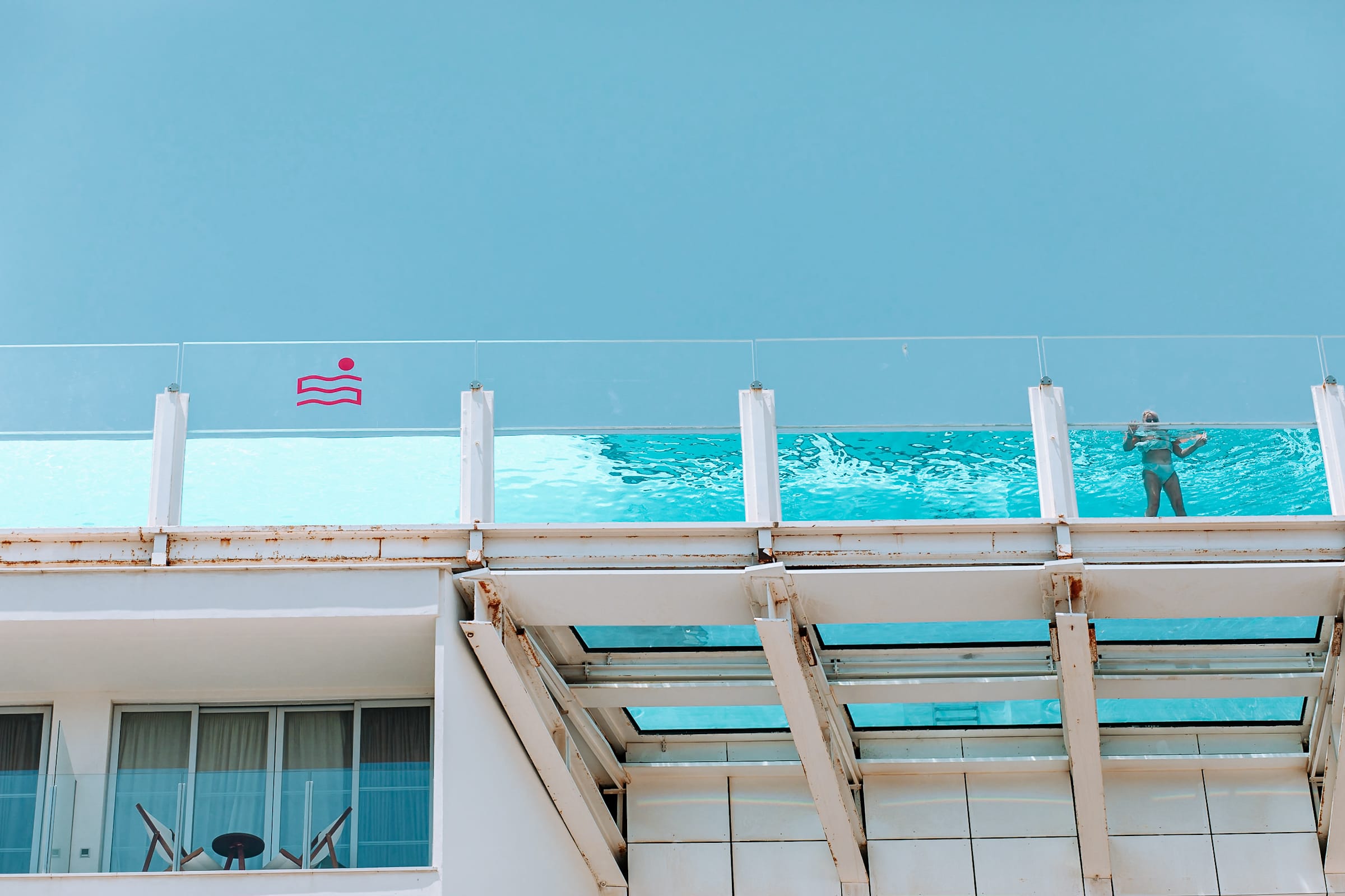 Infinity Pool vom Hotel Innside Melia in Magaluf auf Mallorca