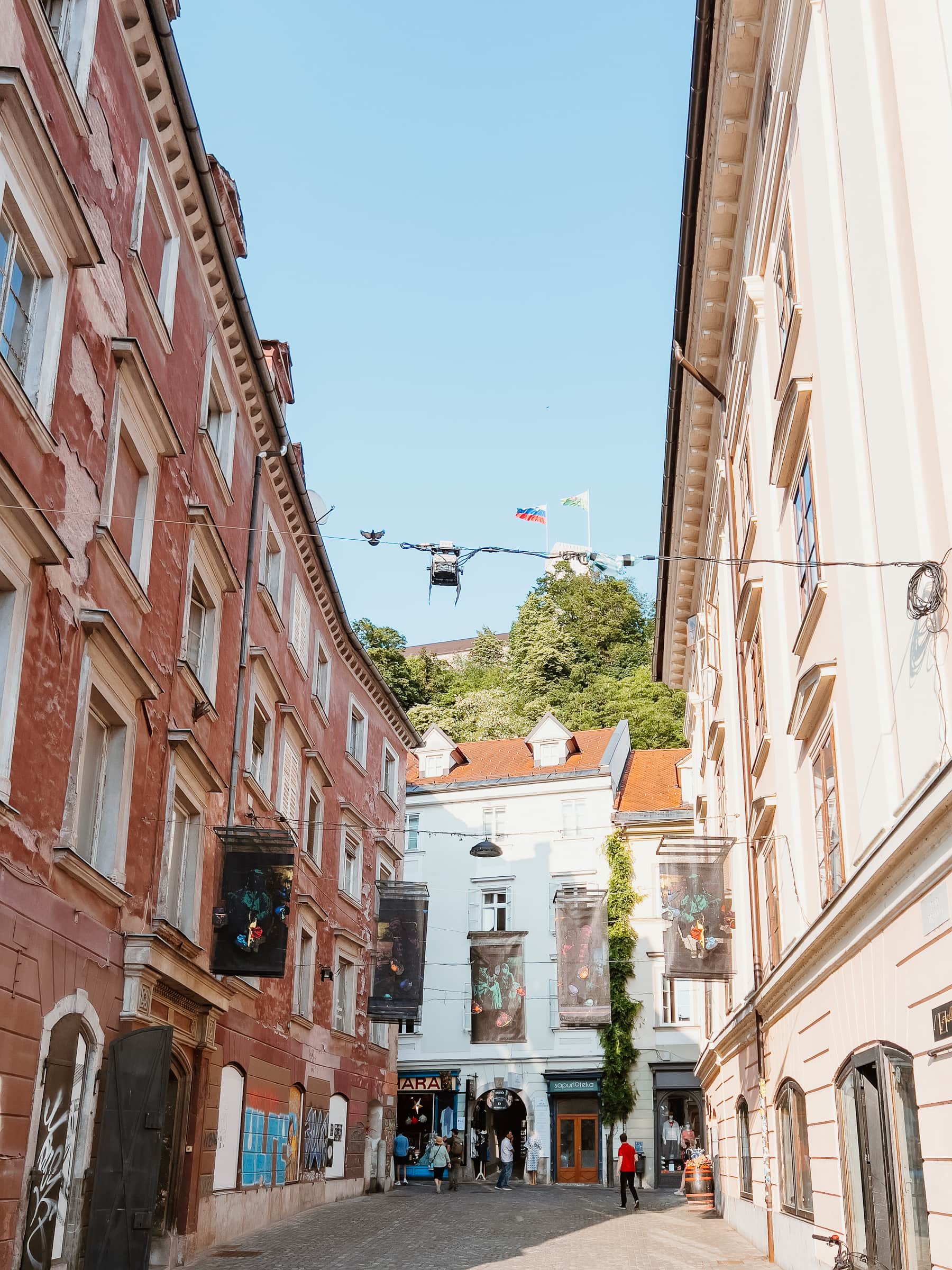Ljubljana Sehenswürdigkeiten Burg von Ljubljana