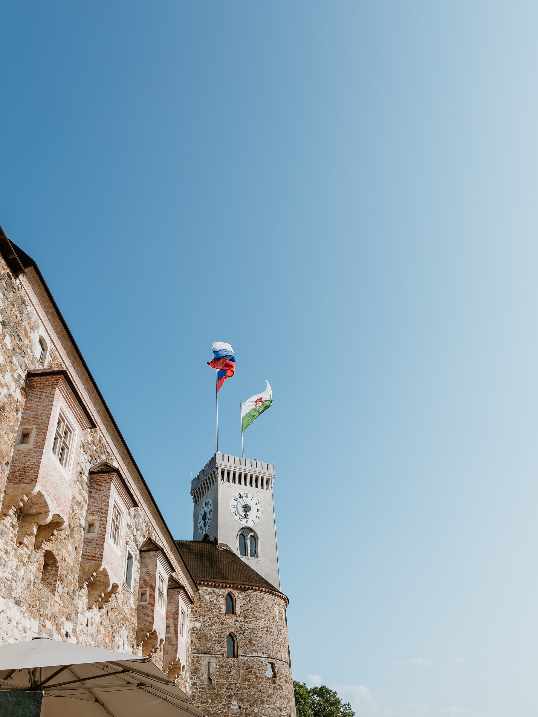 Ljubljana Sehenswürdigkeiten Burg von Ljubljana