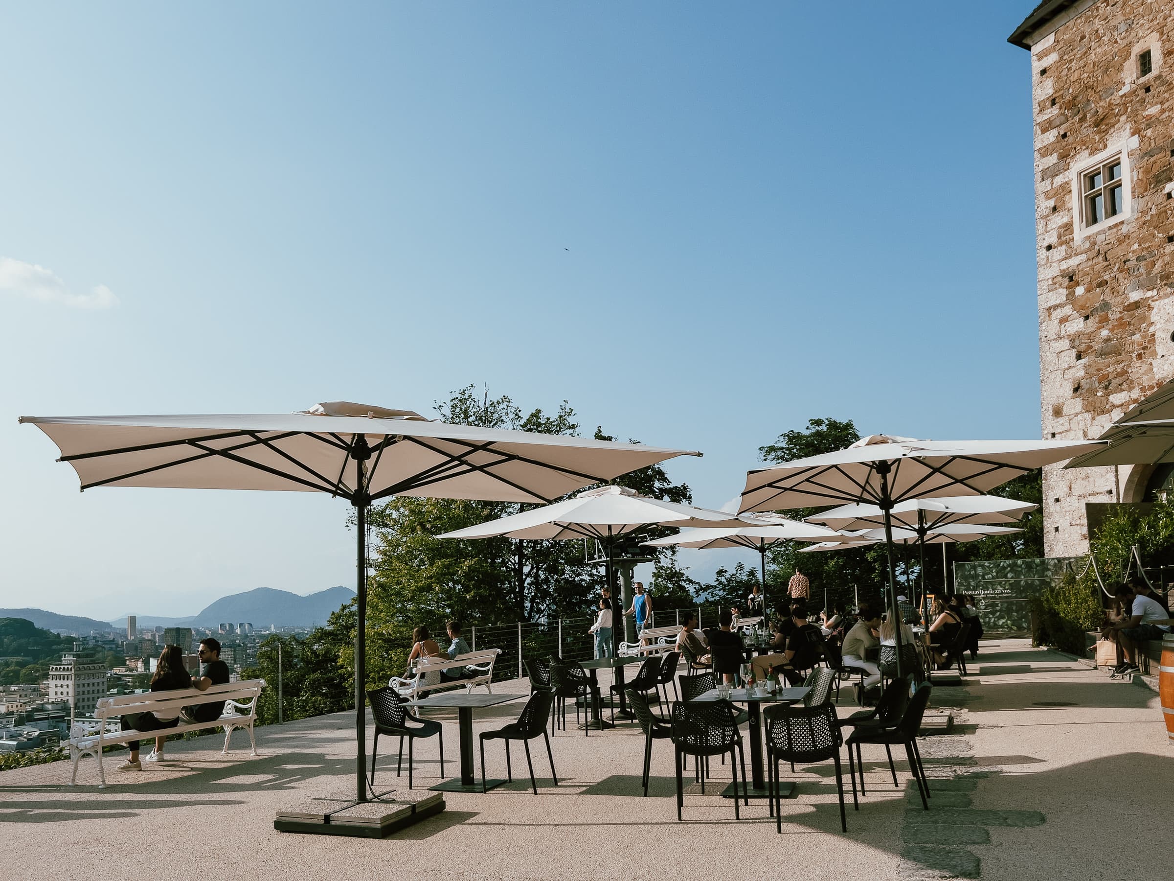 Ljubljana Sehenswürdigkeiten Burg von Ljubljana