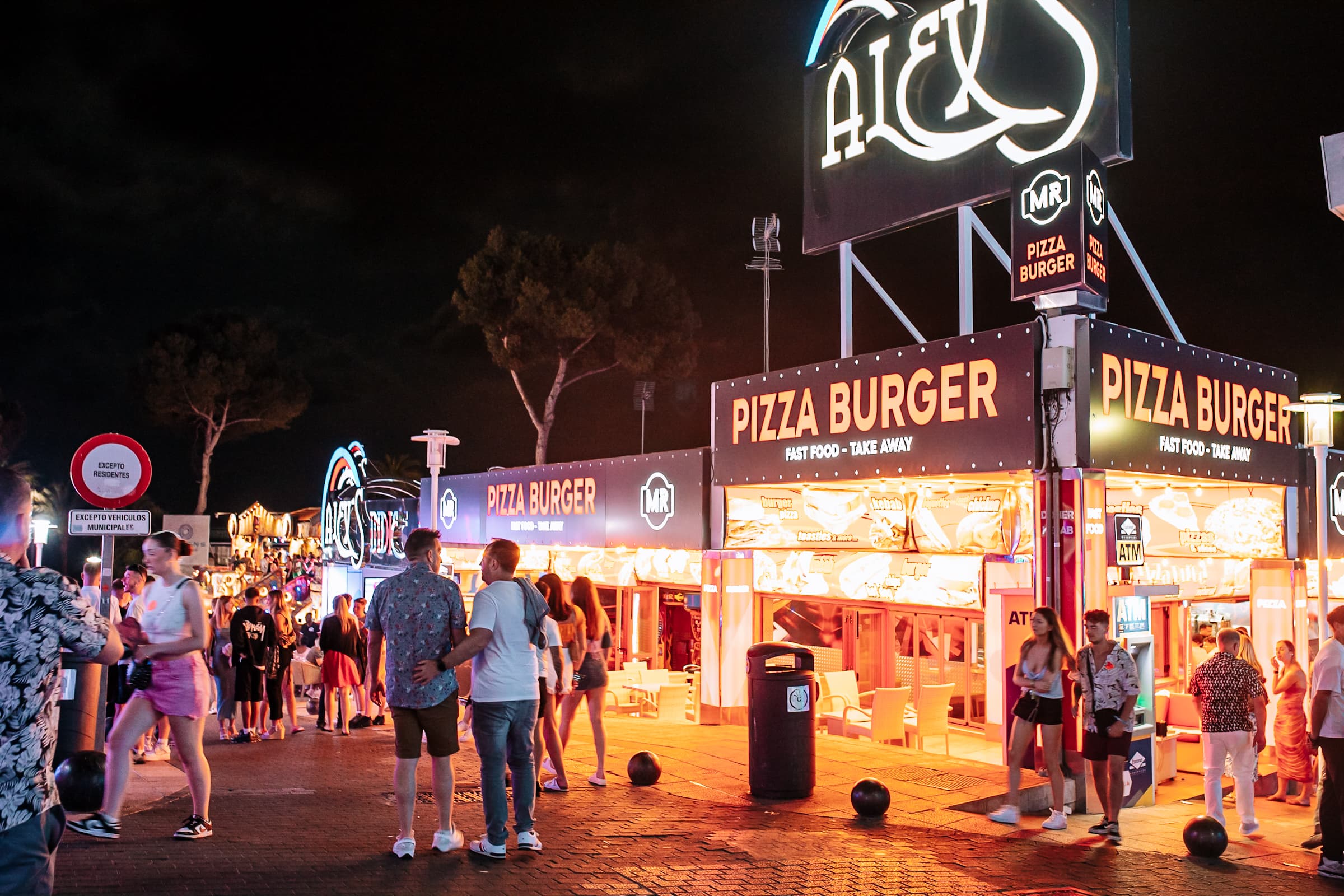 Nightlife in Magaluf auf Mallorca