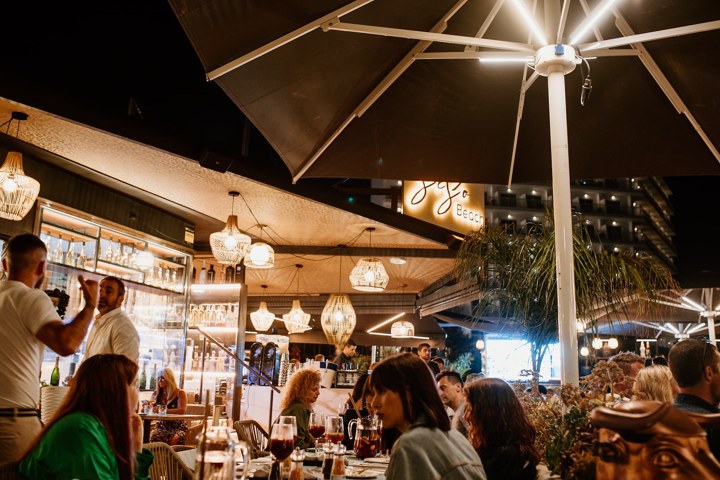 Restaurant Siso Beach in Palmanova