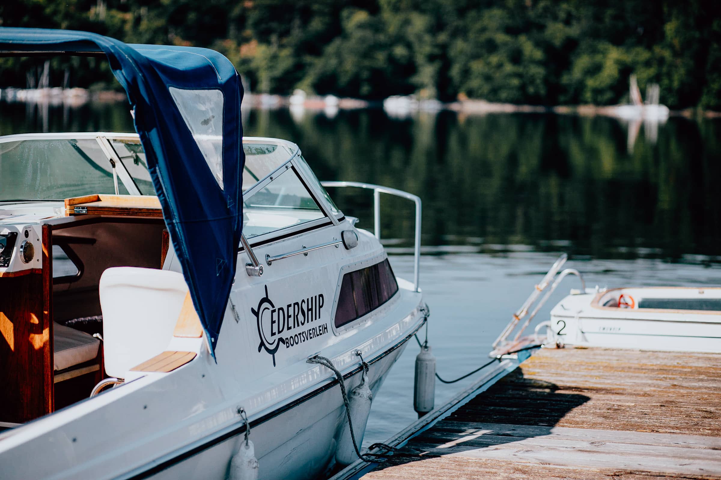 Boot am Edersee