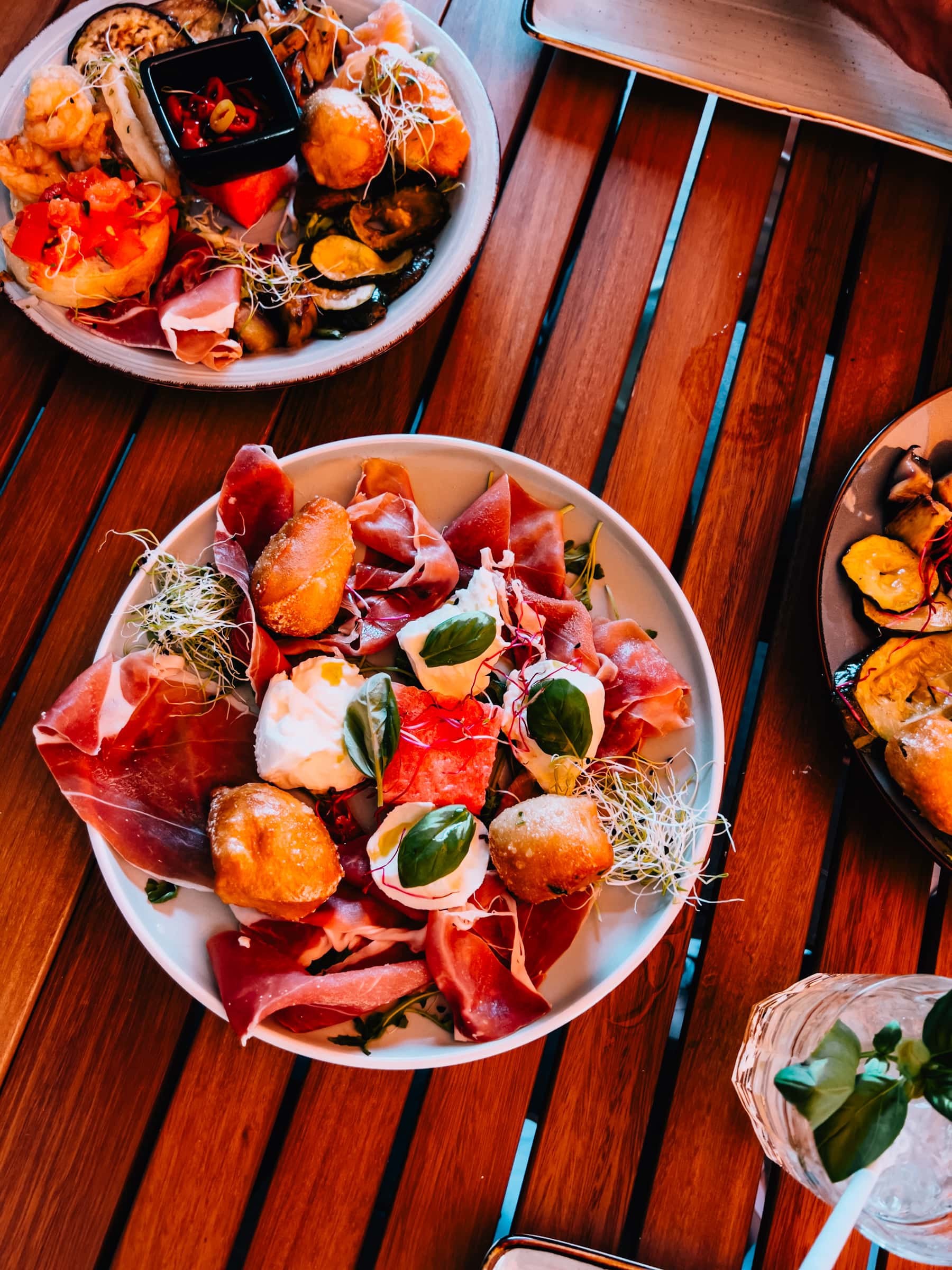 Antipasti im Restaurant Mun am Edersee