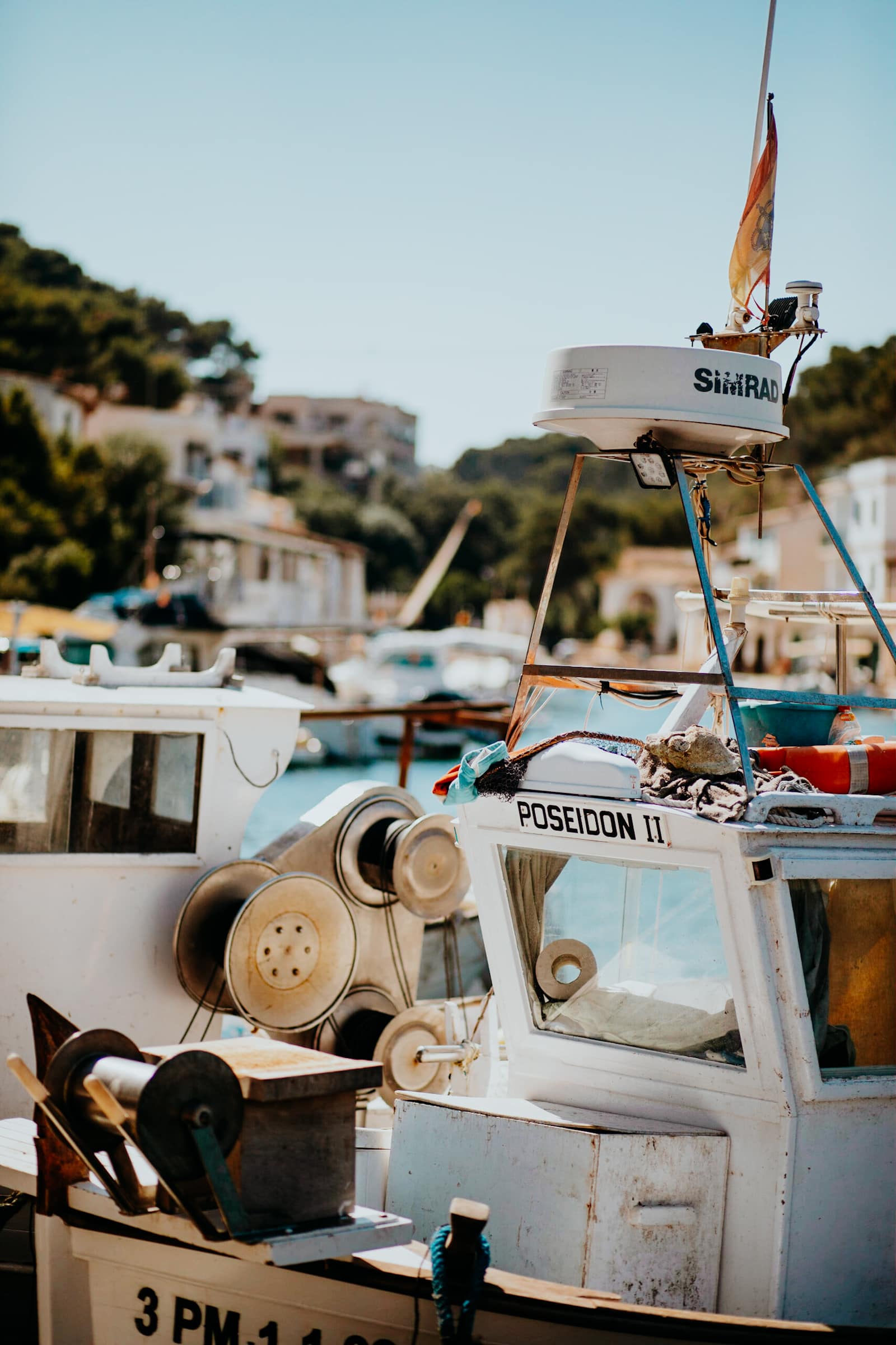 Fischerboote in Cala Figuera Mallorca