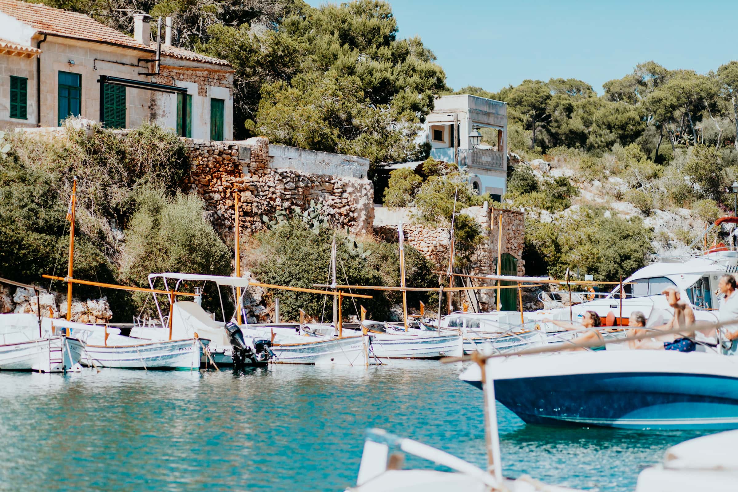 Hafen von Cala Figuera Mallorca