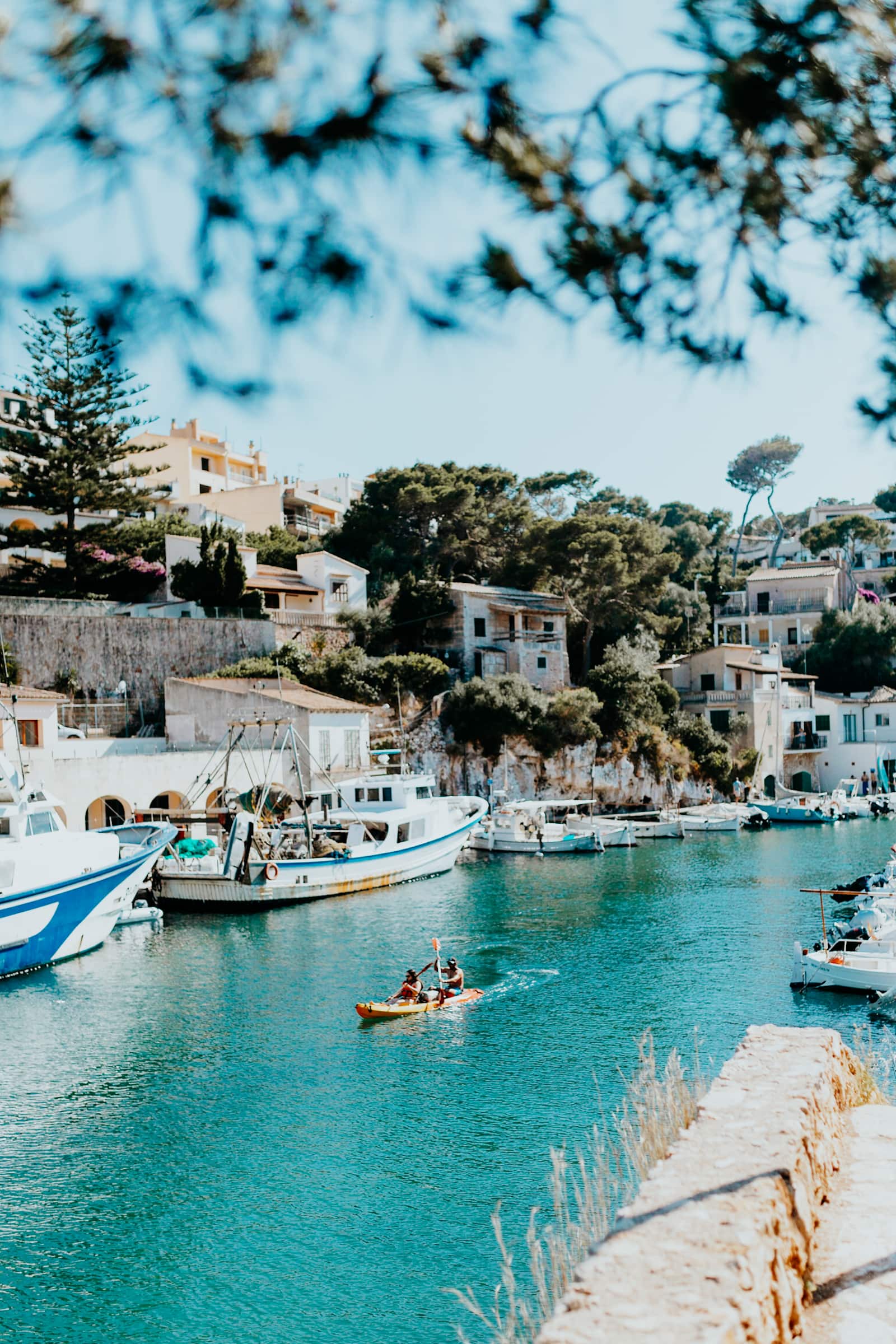 Kajak fahren in Cala Figuera Mallorca