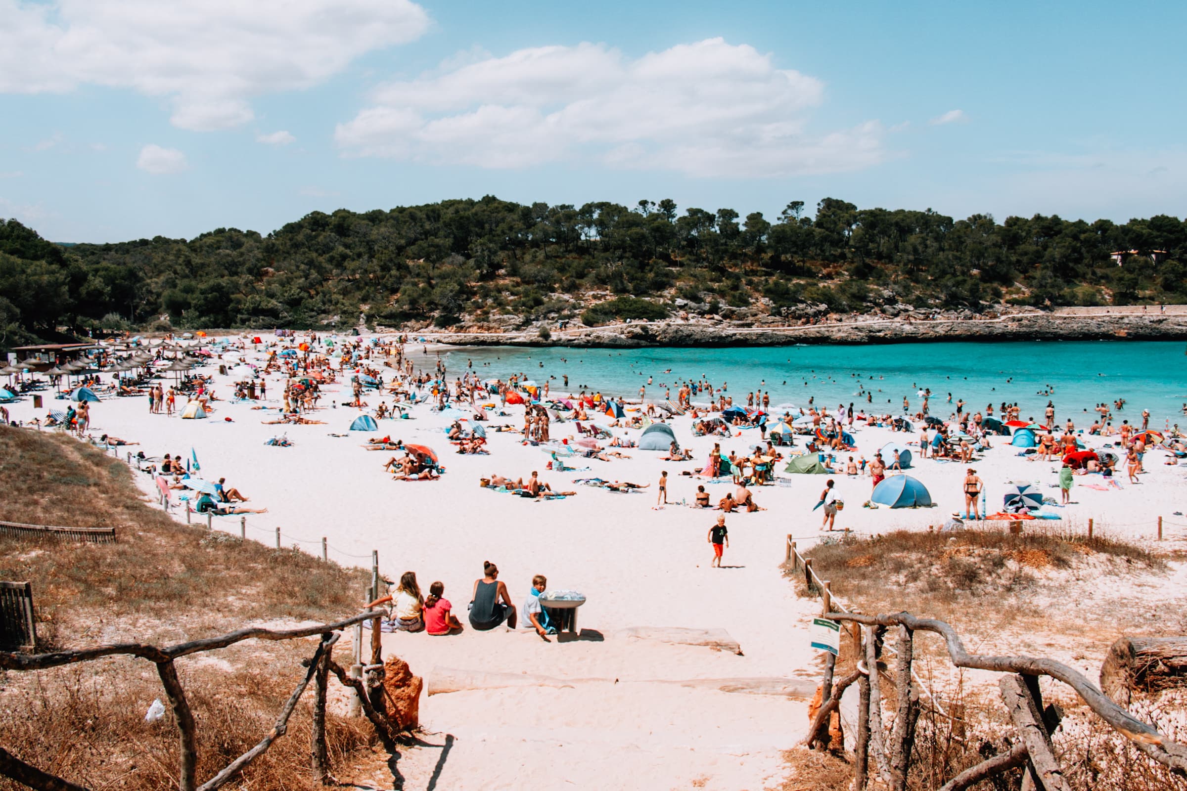 Strand S'Amarador im Parc Mondragó Mallorca