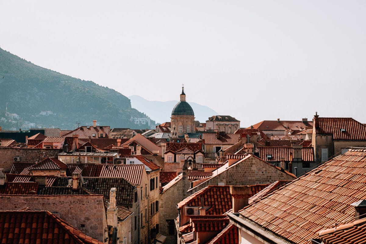 Dächer der Altstadt von Dubrovnik