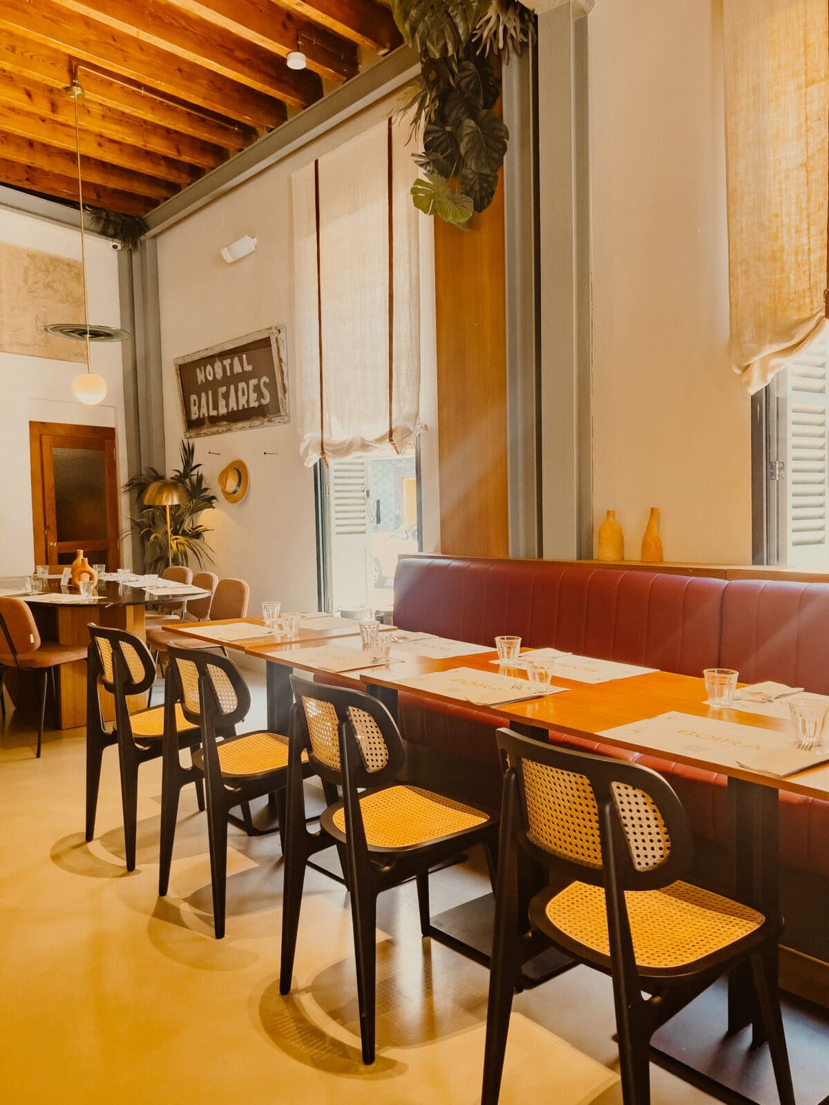 Restaurant Boira im Boutique Hotel Nou Baleares in Palma de Mallorca